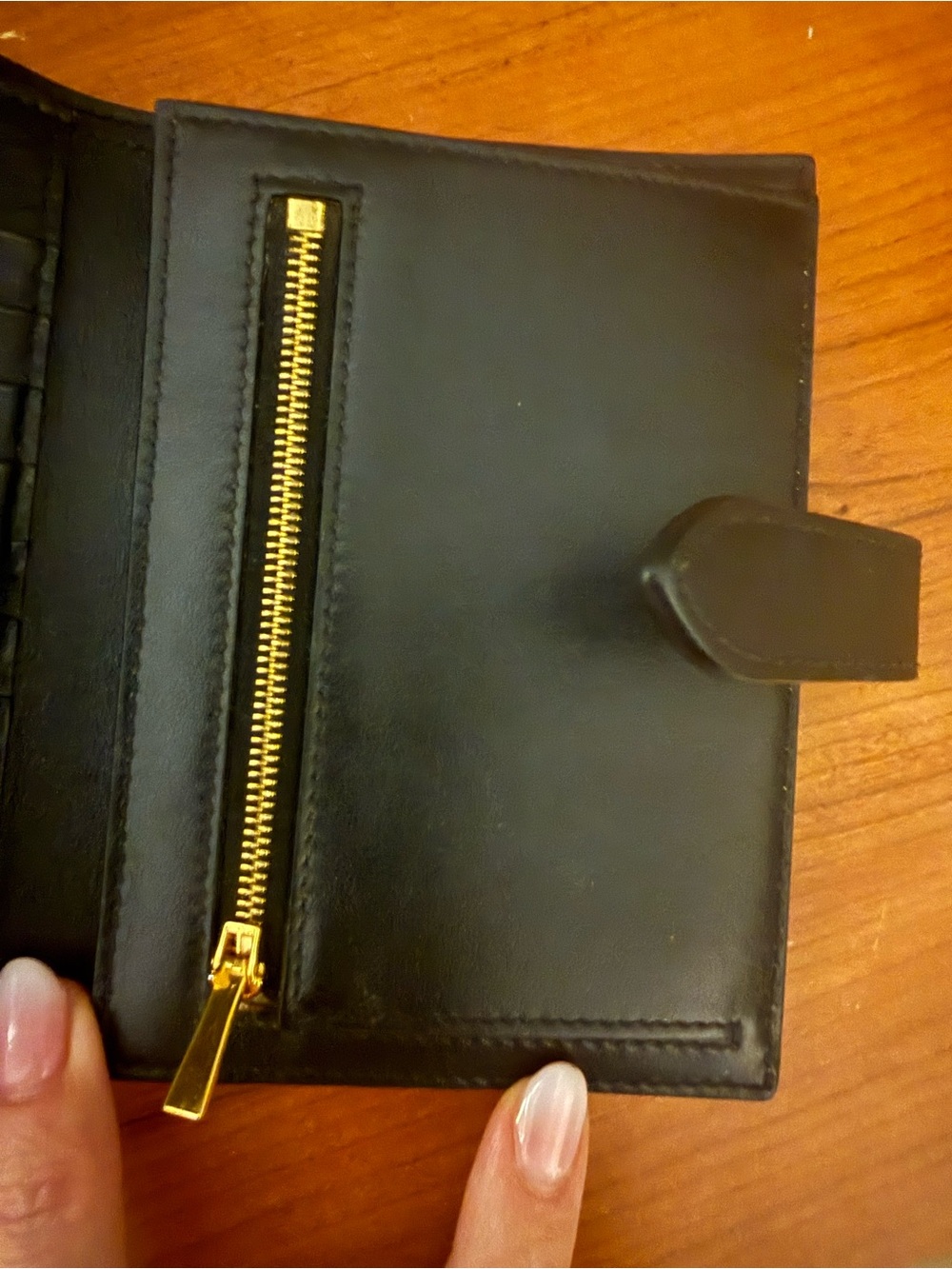 Celine Leopard Print Card Wallet - Brown & Black - Picture 12 of 12